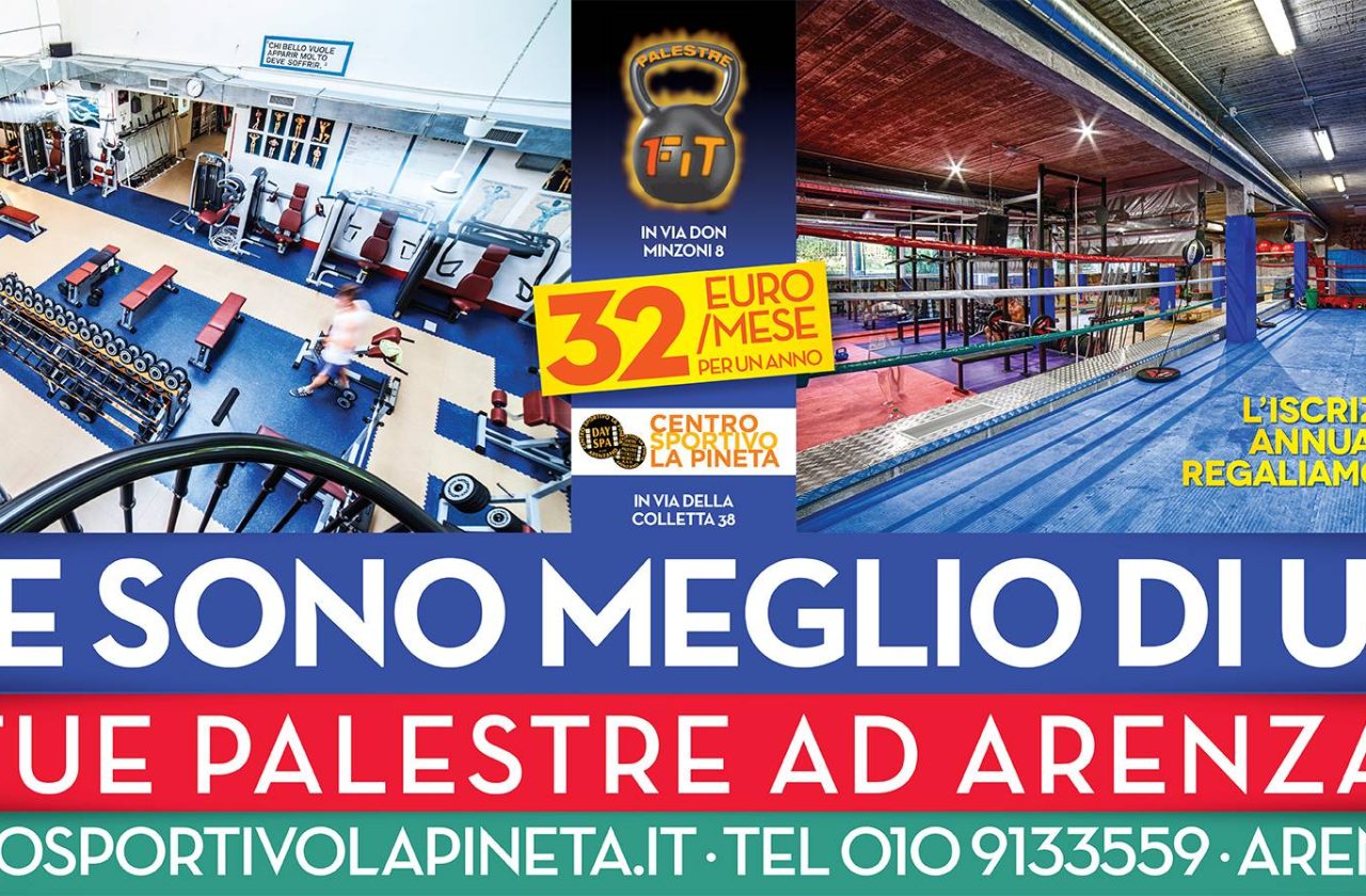 offerta palestra arenzano 2022 2023 centro sportivo la pineta